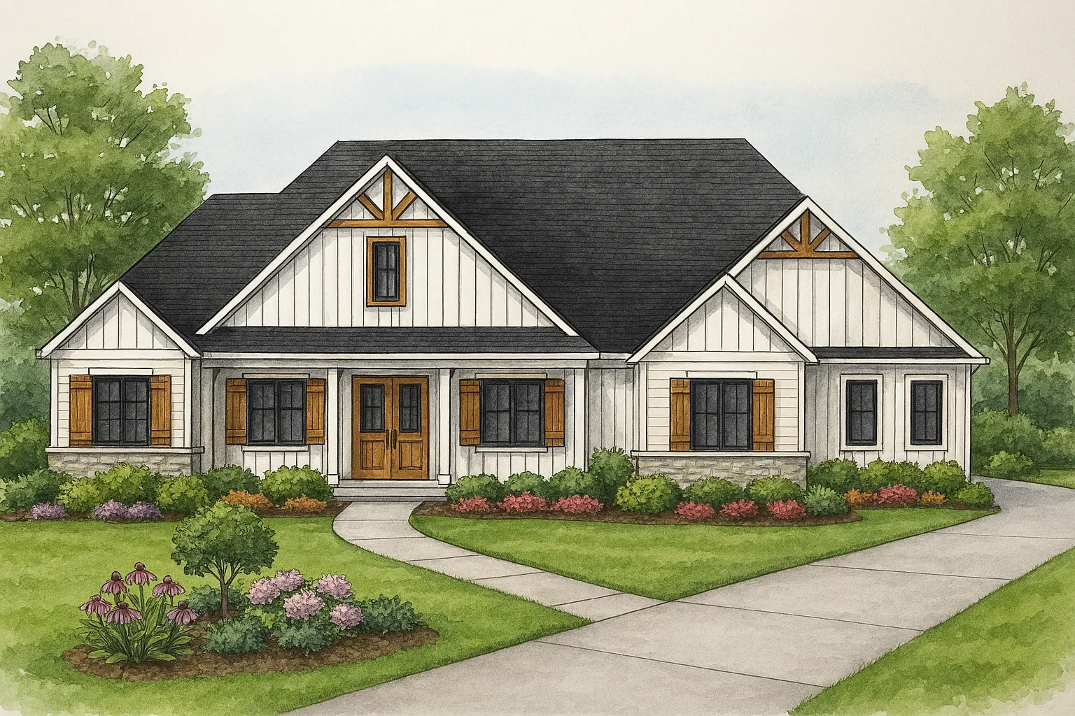 Aspen exterior rendering