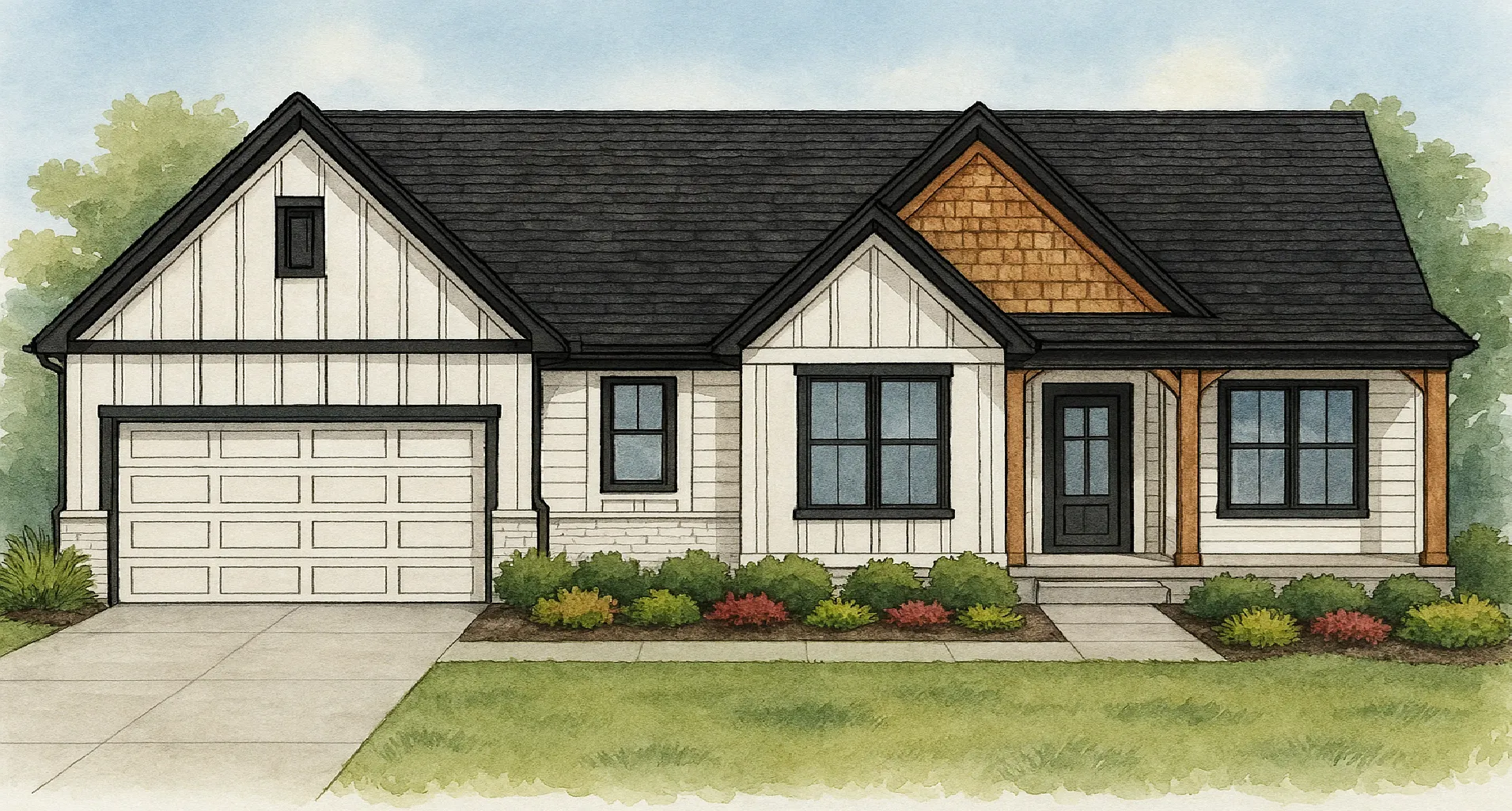 Hawthorn exterior rendering